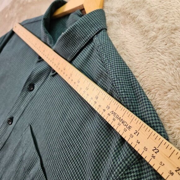 L.L.Bean Men's Wicked Good Flannel Shirt Traditional Fit Green Plaid Sz XXL 2XL - Picture 6 of 13